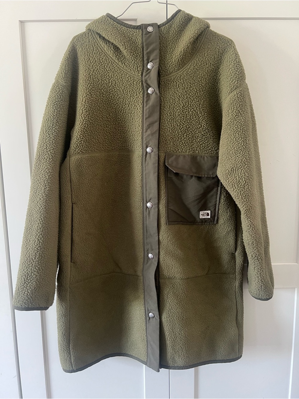 The North Face Olive Green Sherpa Craigmont Fleece